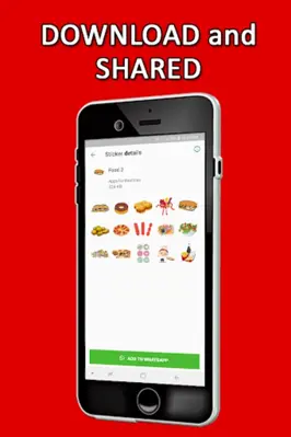 Food Stickers WAStickerApps android App screenshot 0