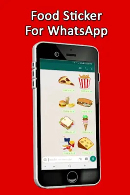 Food Stickers WAStickerApps android App screenshot 2