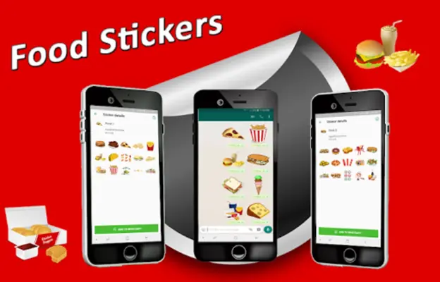 Food Stickers WAStickerApps android App screenshot 3